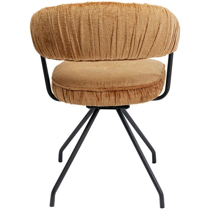 Arabella Velvet Swivel Chair