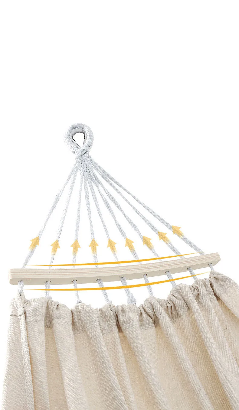 Hammock outdoor swing children's double household anti-rollover hanging chair dormitory dormitory student indoor mesh bed